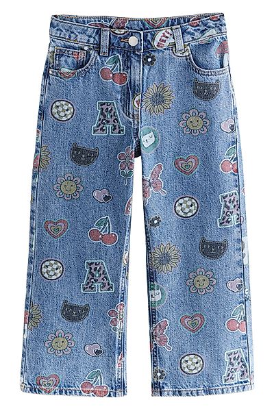 Next Weite Jeans Weit geschnittene Jeans günstig online kaufen