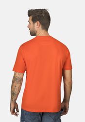 HERO by John Medoox Businessshirt "Workwear T-Shirt mit Logoprint" T-Shirt günstig online kaufen
