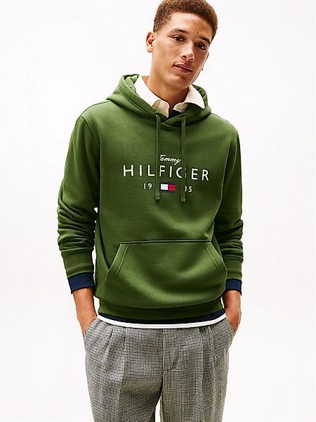 Tommy Hilfiger Hoodie BRAND LOVE BIG HILFIGER mit Logo-Grafik, normale Pass günstig online kaufen