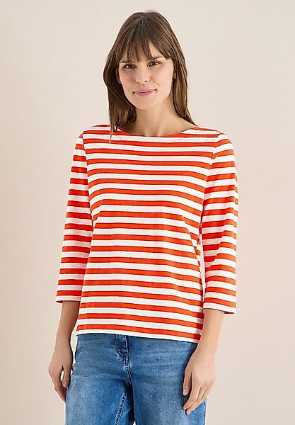 CECIL 3/4-Arm-Shirt mit U-Boot-Ausschnitt günstig online kaufen