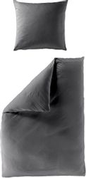 BIERBAUM Bettwäsche "Elegant uni" 2 Stk. tlg. Mako-Satin, 100 % Baumwolle, günstig online kaufen