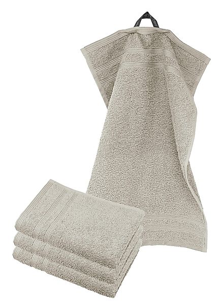 Lashuma Gästehandtücher London, Frottee (4-St), Saugstarkes günstig online kaufen