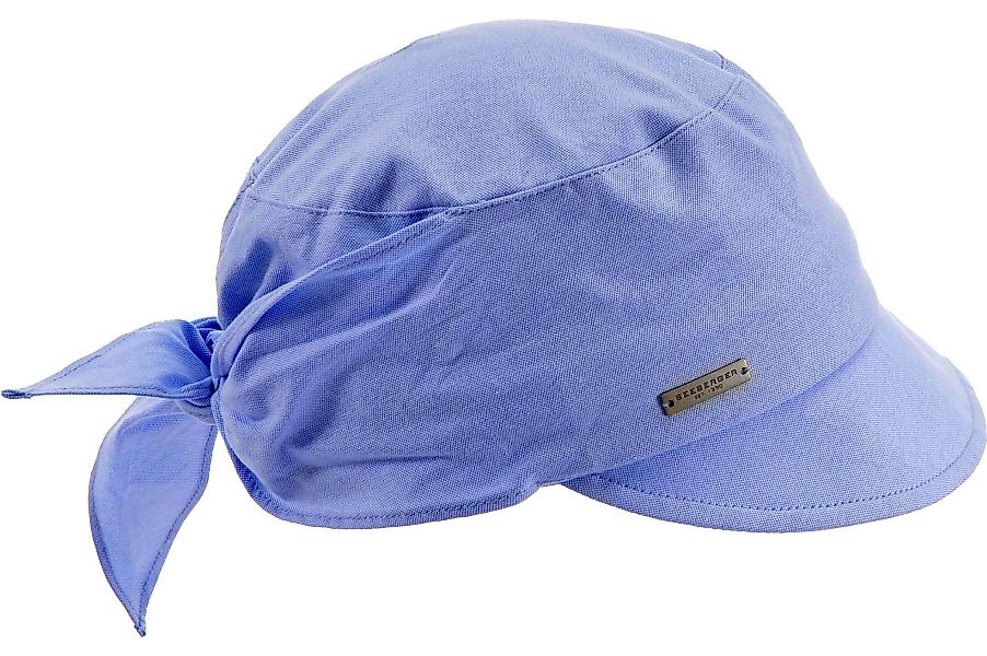 Seeberger Schirmmütze Chambraystoff Schirmmütze 55289-0 günstig online kaufen