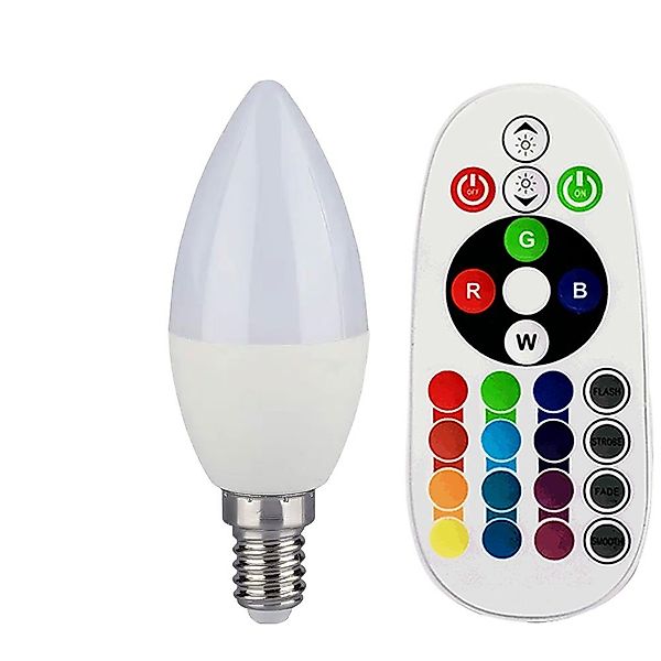 V-TAC LED-Leuchtmittel, RGB LED E14 Leuchtmittel günstig online kaufen