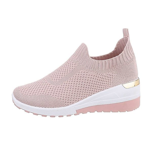 Ital-Design Damen Low-Top Freizeit Sneaker Keilabsatz/Wedge günstig online kaufen