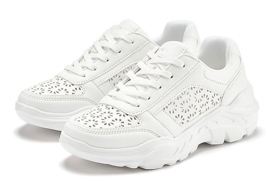 LASCANA Sneaker Freizeitschuh, Halbschuh mit kleinen günstig online kaufen