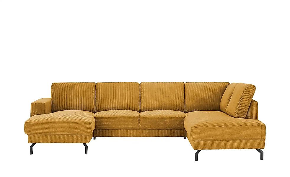 switch Wohnlandschaft  Brazil ¦ gelb ¦ Maße (cm): B: 303 H: 78 T: 200.0 Pol günstig online kaufen