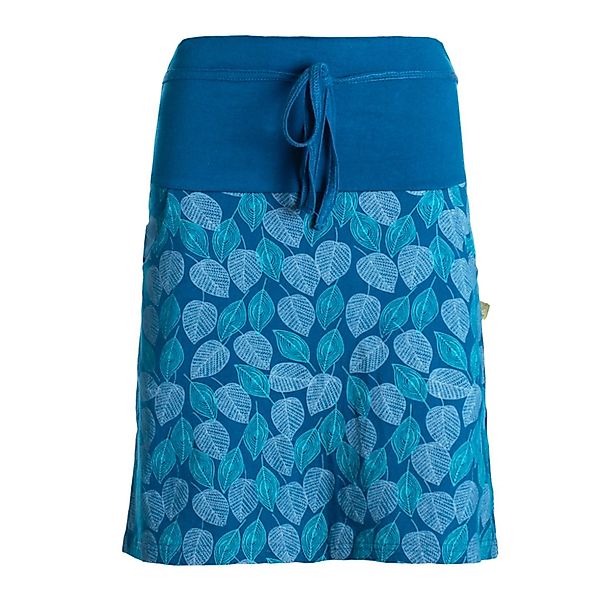 Vishes Jerseyrock knielang Baumwolle Blumen-Muster breiter günstig online kaufen