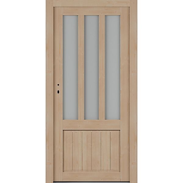 Roro Nebeneingangstür OHE 1001 Fichte 98 cm x 198 cm DIN L günstig online kaufen