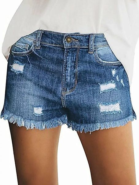 KIKI Trachtenlederhose Sommer High Waist Slim Hot Pants günstig online kaufen