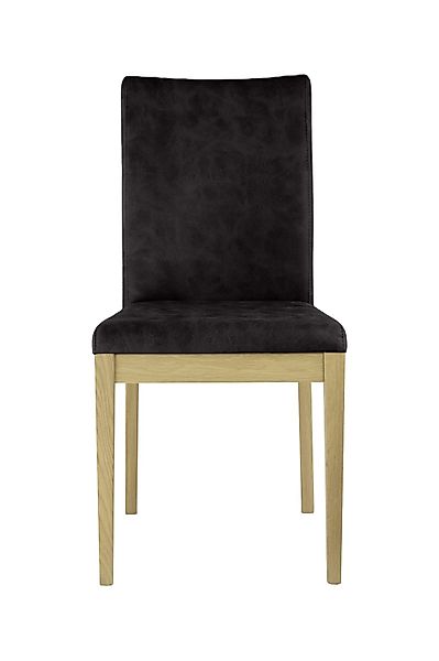 Home affaire 4-Fußstuhl »Dendres«, (Set), 2 St., Microfaser, Sitz und Rueck günstig online kaufen