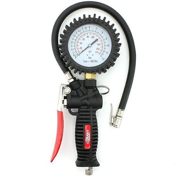 Airpress Druckluft-Schlagschrauber Reifendruckpistole mit Manometer bis günstig online kaufen