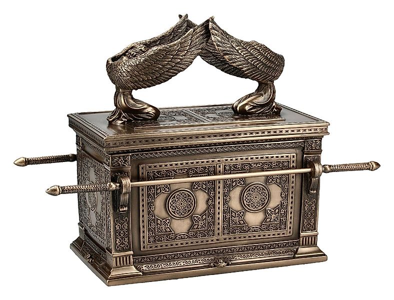 Figuren Shop GmbH Dekoobjekt Bundeslade als Schatulle - bronziert - Verones günstig online kaufen