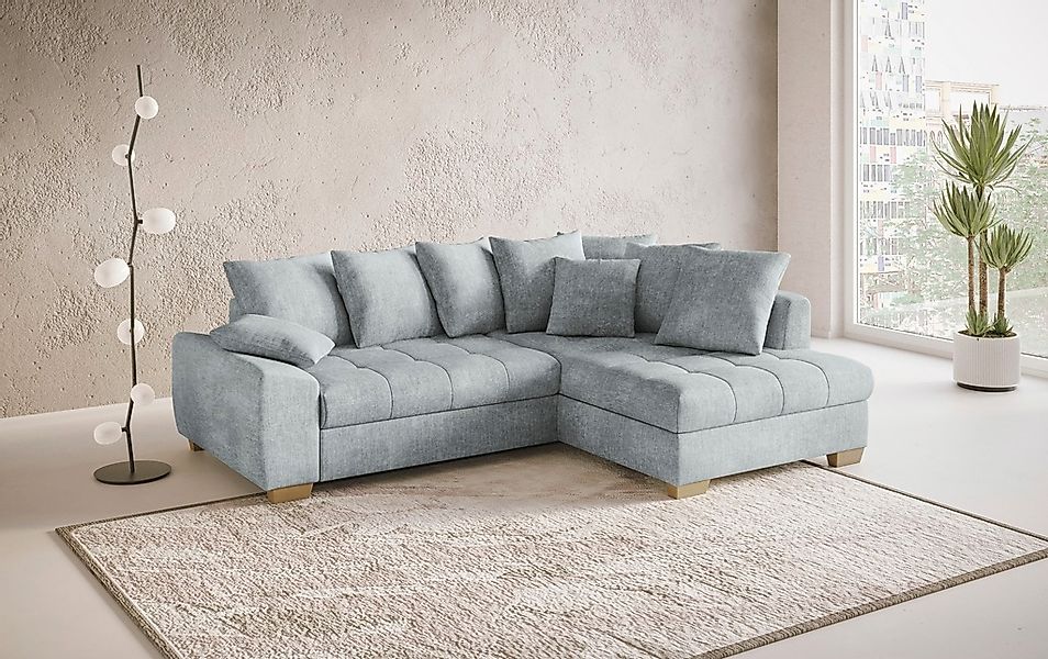 Mr. Couch Ecksofa "Nikita II, L-Form" Wahlweise mit Bettfunktion, Bettkaste günstig online kaufen