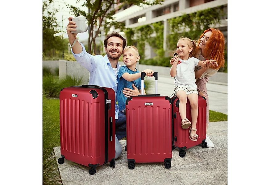 TAN.TOMI Handgepäckkoffer Koffer Trolley Rollkoffer Reisekoffer Handgepäck günstig online kaufen