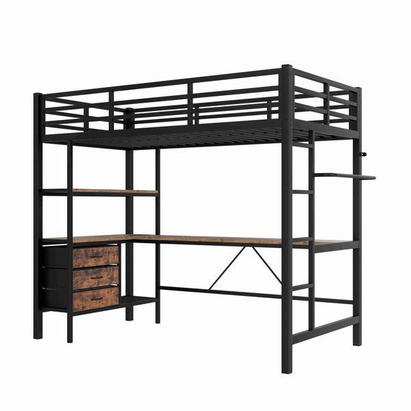 BlingBin Hochbett (1-St., mit LED-Licht, USB, günstig online kaufen