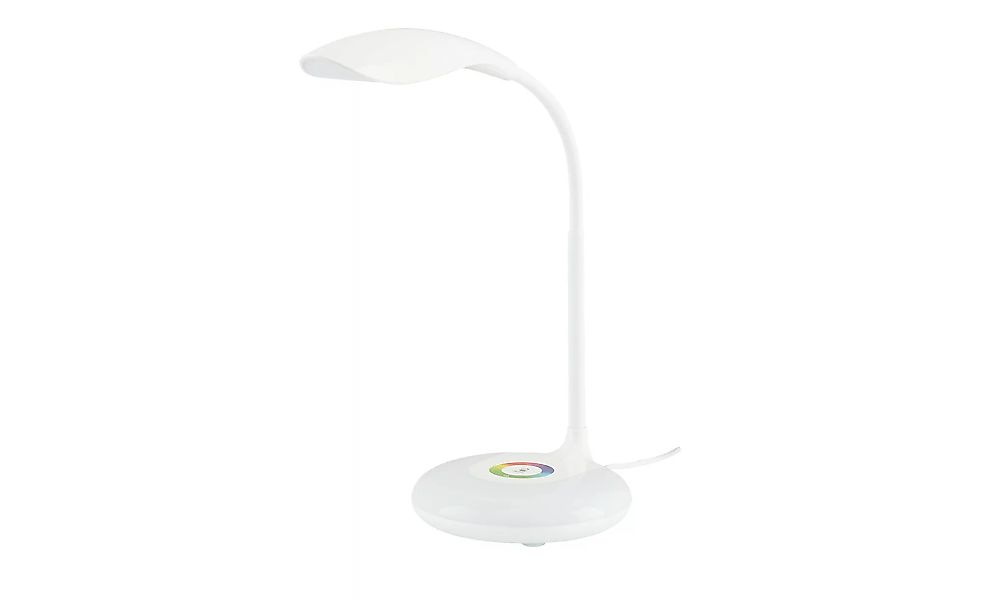 KHG LED-Tischleuchte,1-flammig, weiß ¦ Maße (cm): H: 48  Ø: 13 Lampen & Leu günstig online kaufen