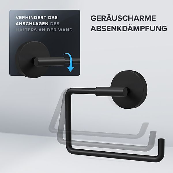 ovimar Toilettenpapierhalter (1-St), aus Edelstahl in günstig online kaufen