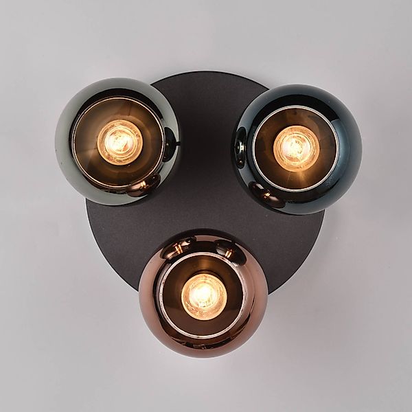 Reality Leuchten Deckenleuchte SHELDON, Deckenlampe 3-flammig exkl 3x E14 m günstig online kaufen