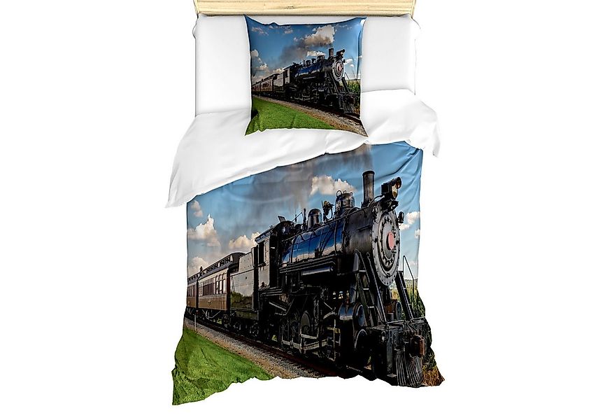 Abakuhaus Bettwäsche Milbensicher Allergiker geeignet mit Kissenbezug, Micr günstig online kaufen