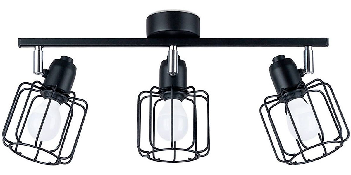 SOLLUX lighting Deckenleuchte »BELUCI«, 3 flammig, Leuchtmittel E14   ohne günstig online kaufen