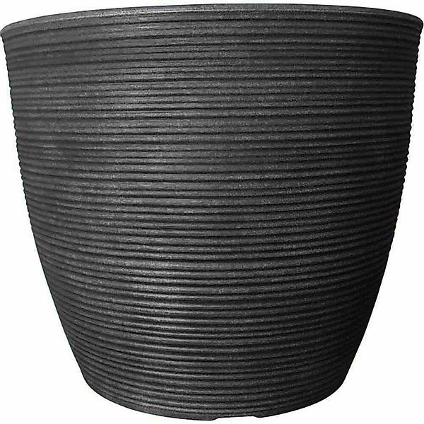 Siena Garden Pflanzgefäß Sevilla Schwarz Ø 38x32 cm günstig online kaufen