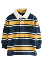 Next Langarm-Poloshirt Kurzärmeliges Rugby-Polohemd (1-tlg) günstig online kaufen