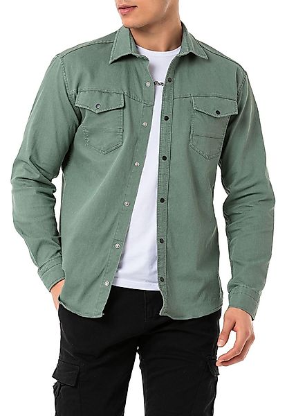 RedBridge Jeanshemd Premium Denim Hemd mit günstig online kaufen