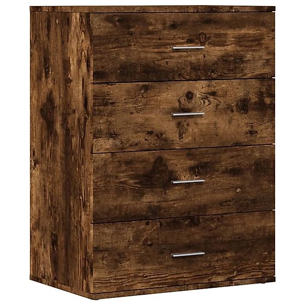 vidaXL Sideboard Räuchereiche 60x39x80 cm Holzwerkstoff 840531 günstig online kaufen