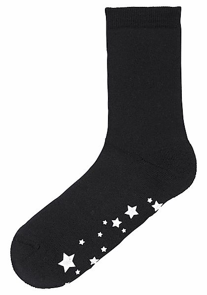 Lavana ABS-Socken, (Set, 3 Paar), mit Antirutschsohle im Sterndesign günstig online kaufen