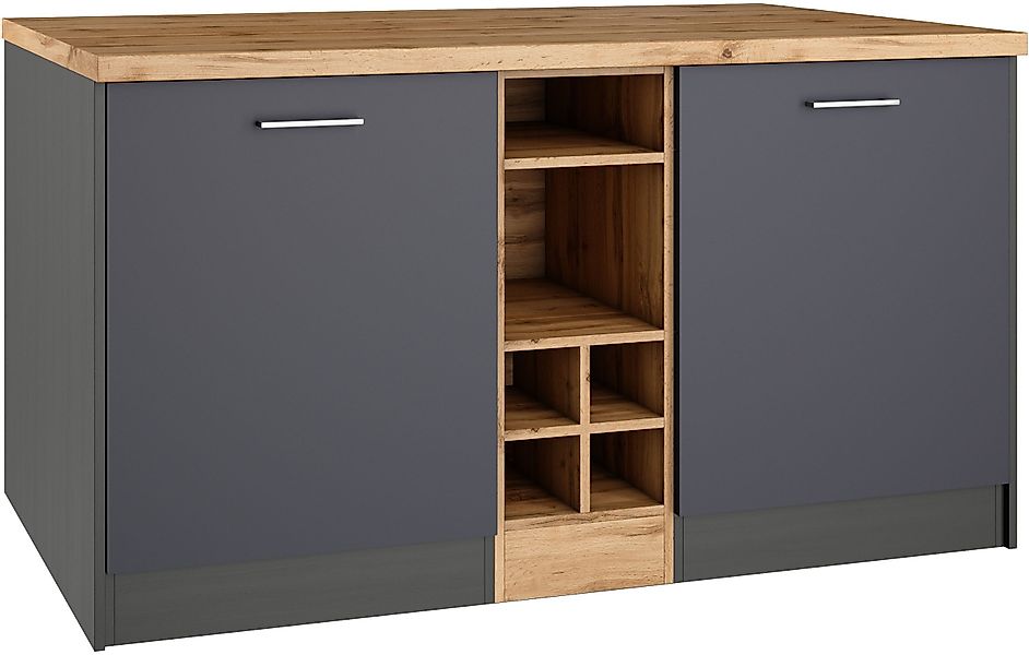 KOCHSTATION Kücheninsel KS-Milan, Stellmaß 153/100 cm, günstig online kaufen