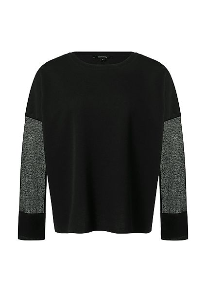 comma Langarmshirt Leichter Strickpullover im Relaxed günstig online kaufen