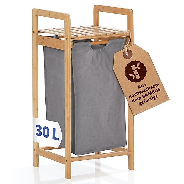 Lumaland Ausziehwäschekorb, mit ausziehbarem Wäschesack aus günstig online kaufen