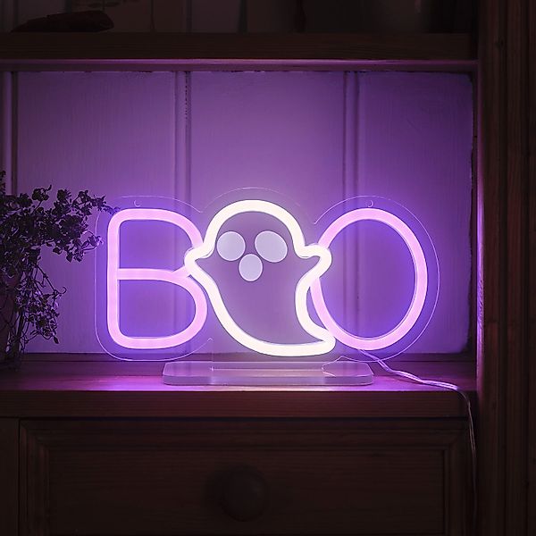 Neon Tischlampe Boo günstig online kaufen