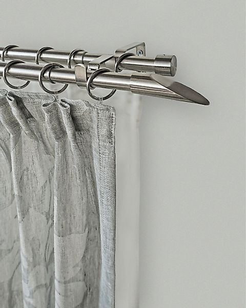 GARESA Gardinenstange Lucca, 2-läufig, ausziehbar, mit günstig online kaufen