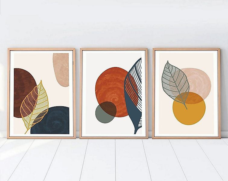 Wallity Leinwandbild Painting: 100% MDF (Thickness: 3 mm), 35 x 50 cm (3 Pi günstig online kaufen