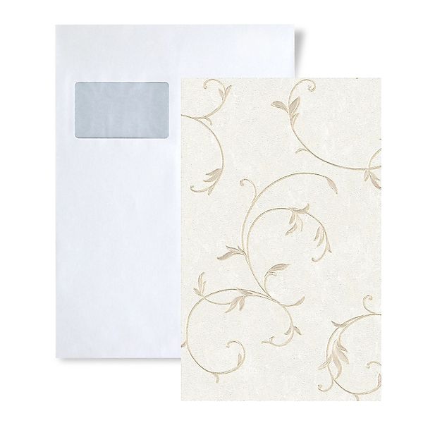 PROFHOME 1 MUSTERSTÜCK S-304182-GU DIN A4 MUSTER der Floral Tapete günstig online kaufen