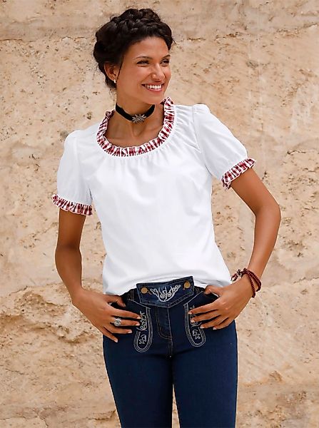 Classic Basics Trachtenbluse günstig online kaufen