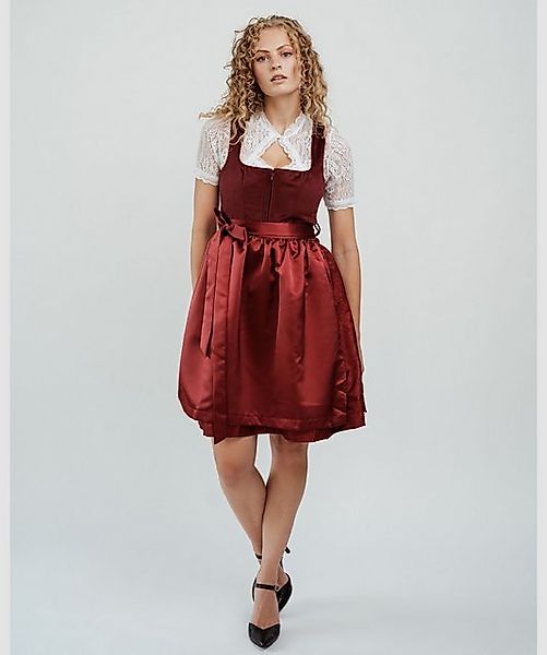 HOFGLANZ Dirndl (1-tlg) mit eleganter Dirndlschürze günstig online kaufen