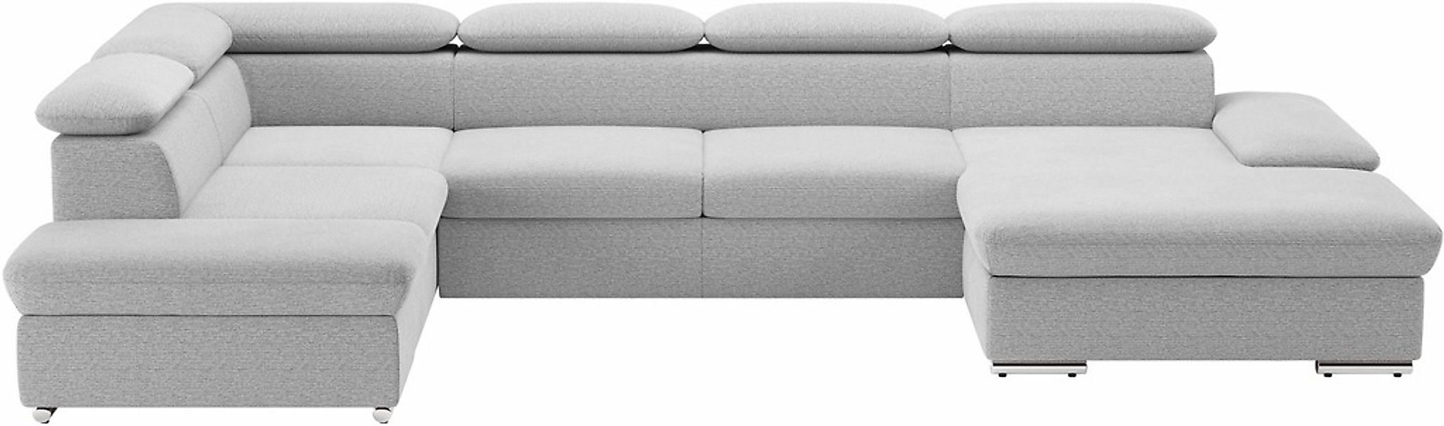 sit&more Wohnlandschaft »Valantine U-Form«, inkl. Kopf- und Armteilverstell günstig online kaufen