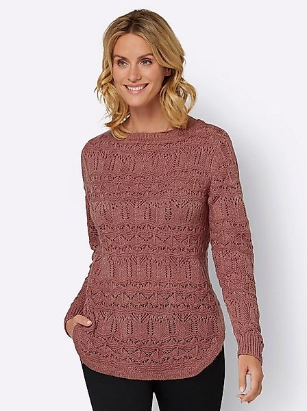 Witt Strickpullover Ajour-Pullover Langarm Ajour günstig online kaufen