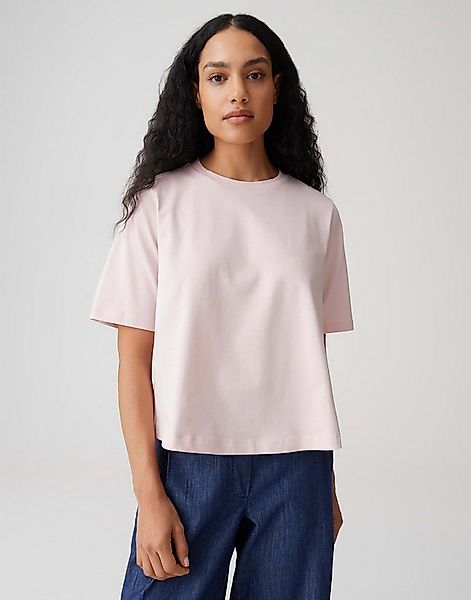 OPUS T-Shirt Sisani aus Jersey mit lockerer Passform pflegeleicht, glatter günstig online kaufen