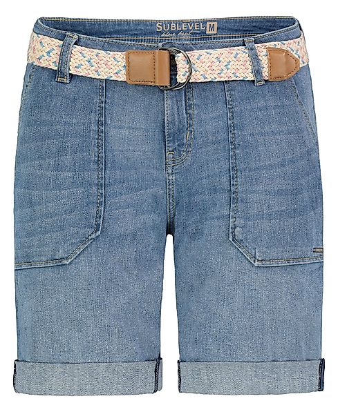 SUBLEVEL Shorts Damen Jeans Bermudas kurze günstig online kaufen