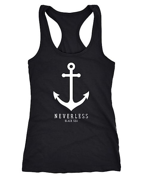 Neverless Tanktop Damen Tank-Top Anker Racerback Neverless® günstig online kaufen