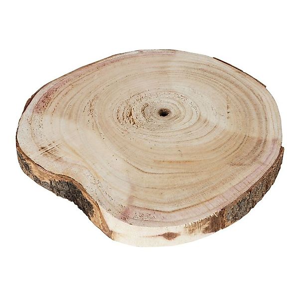 BURI Dekofigur Baumstammscheibe 26x3cm günstig online kaufen