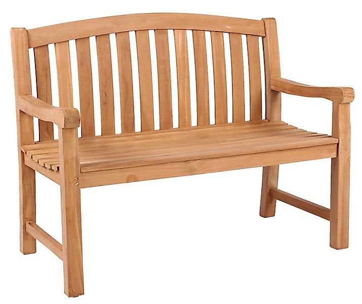 MR.DEKO Gartenbank Swindon Teak 120 cm günstig online kaufen