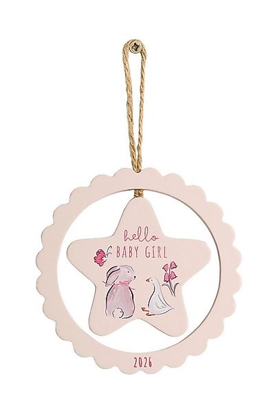 Next Wanddekoobjekt Hängedekoration, Baby Girl Born in 2026 günstig online kaufen