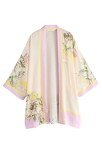 Next Strandkleid Langer, gespleißter Kimono (1-tlg) günstig online kaufen