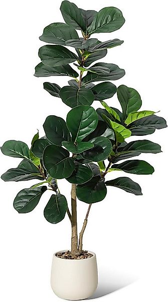 Kunstbaum Künstlicher Geigenblatt-Feigenbaum, Kunstpflanzen,künstlicher Bau günstig online kaufen