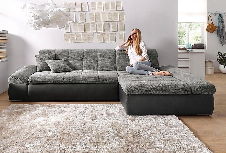 DOMO collection Ecksofa Moric, L-Form, XXL-Sofa günstig online kaufen